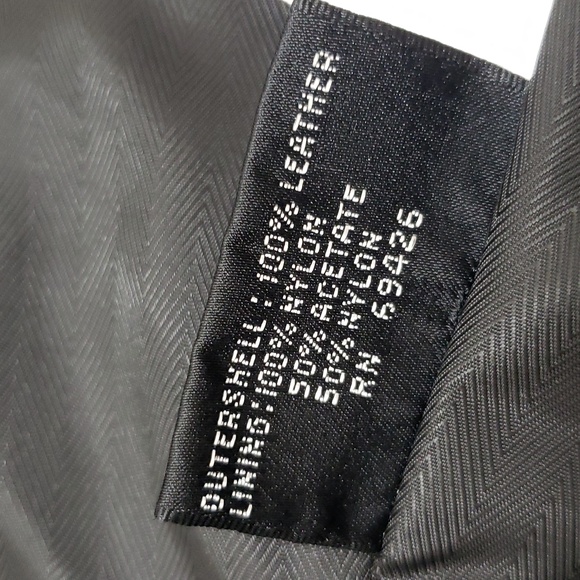 Wilsons Womens Pelle Studio Super Soft Black Leather 3 Button Jacket - Picture 10 of 12